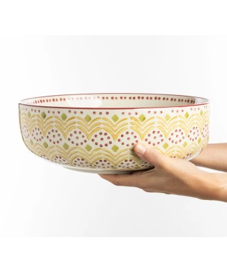 Plat saladier oriental 30 cm 