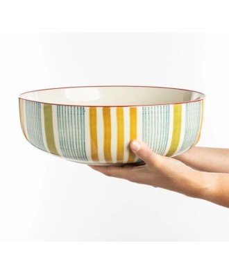 Plat saladier stripes 30 cm 