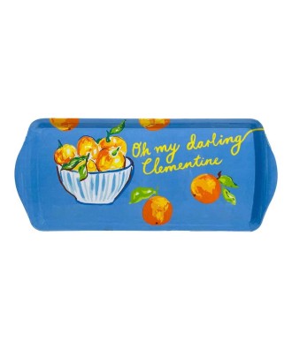 Plateau motifs clémentines 38cm