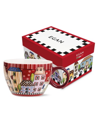 Tasse 420 ml paese mio rouge