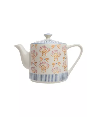 Théière retro fleurs