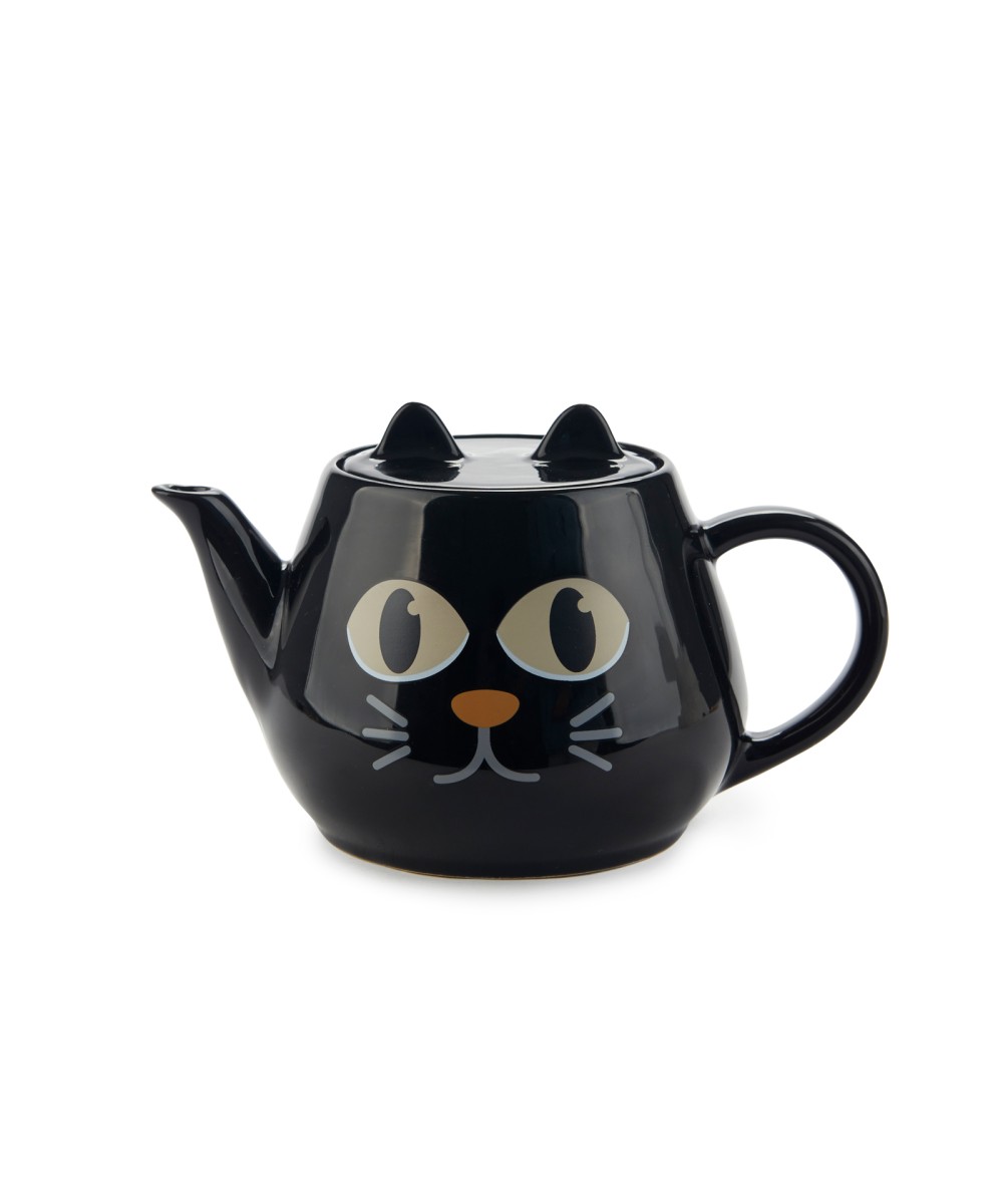 Théière - Teapot wake cat yeux fermés ou ouverts