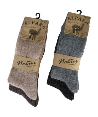Chaussette alpaka 2 paires