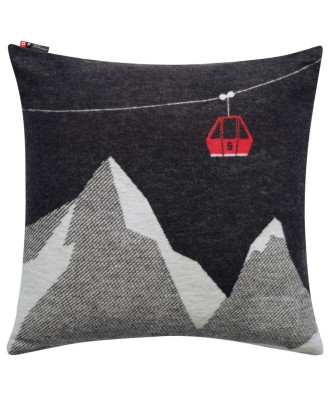Coussin télécabine et montagne