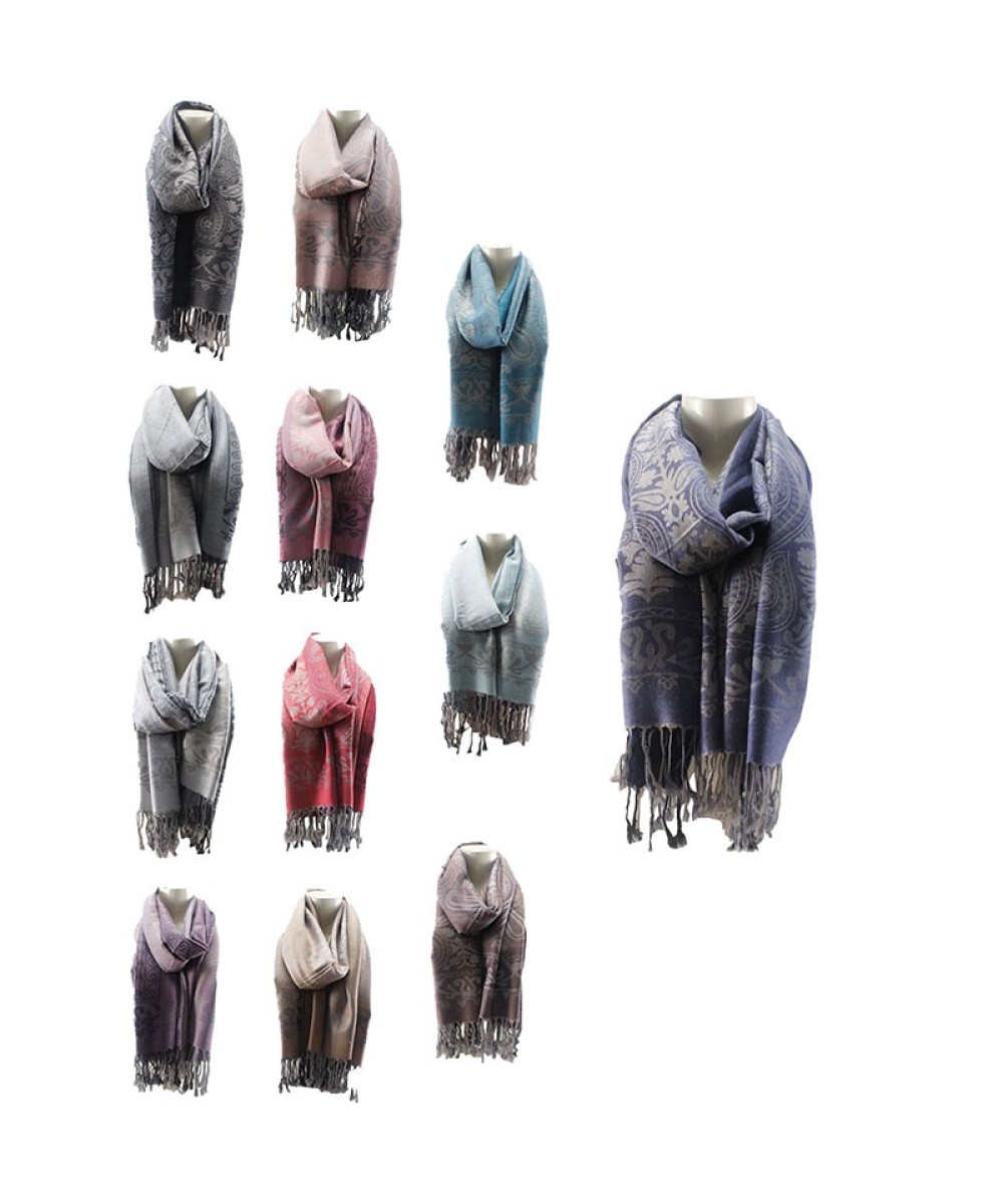 Echarpes divers coloris