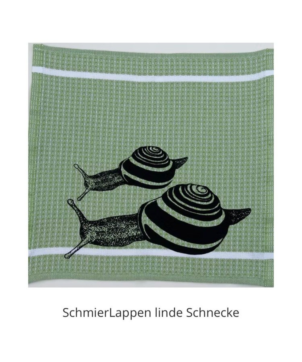Linge de cuisine - Torchon - Chiffon motif escargot swiss made