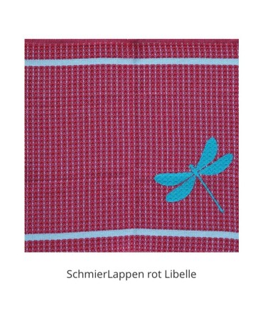 Linge de cuisine - Torchon - Chiffon motif libéllule swiss made