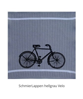 Linge de cuisine - Torchon - Chiffon motif vélo swiss made