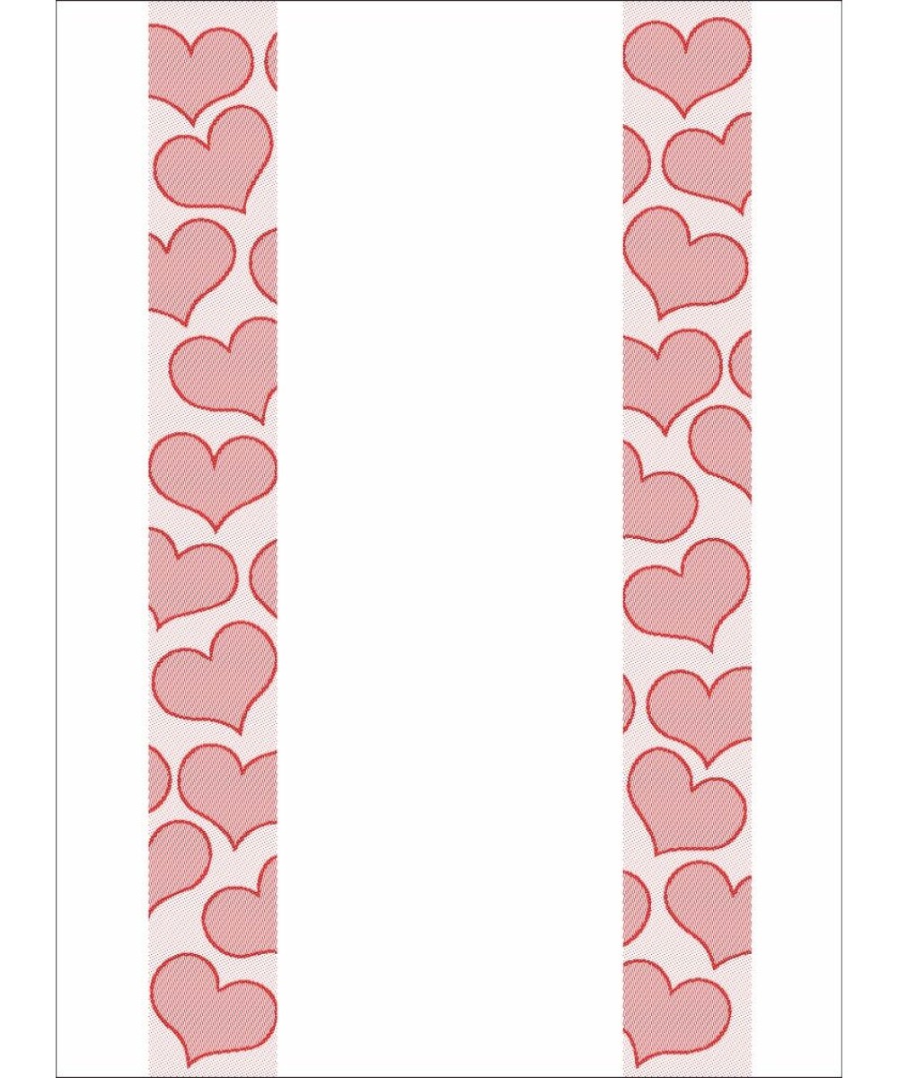 Linge de cuisine - Torchon motif coeurs rouges swiss made