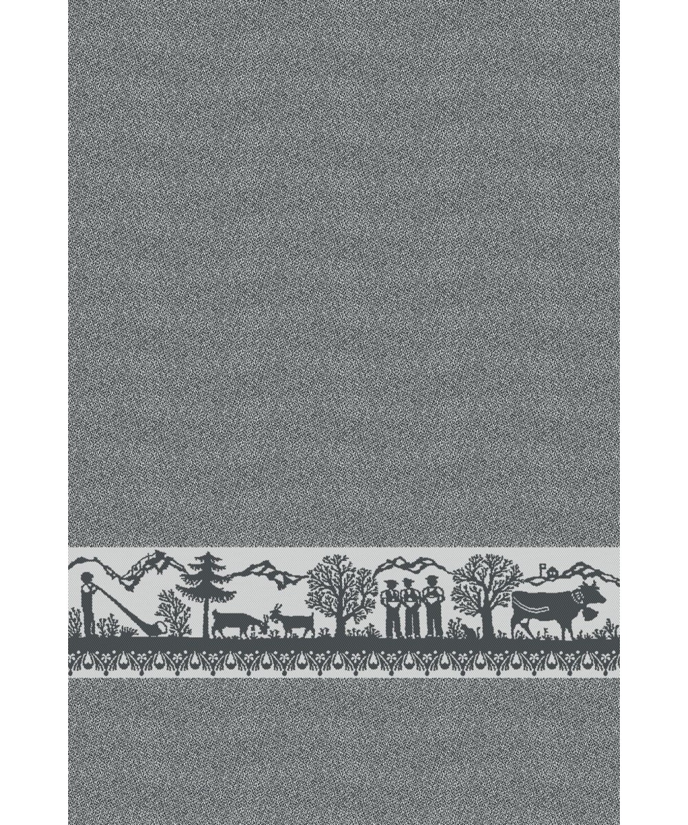 Linge de cuisine hélvétique noir