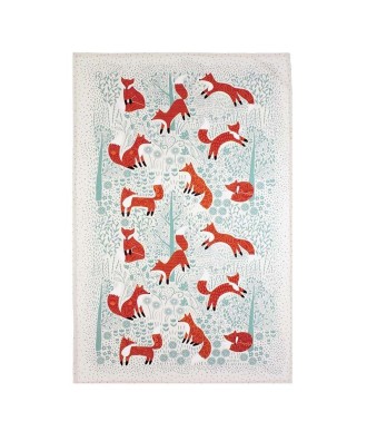 Linge de cuisine - Torchon motif renard