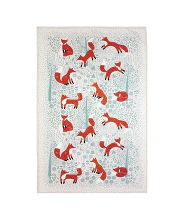 Linge de cuisine - Torchon motif renard