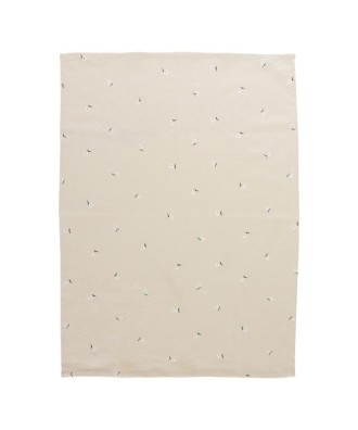 Linge de cuisine - Torchon motif floral traditionnel