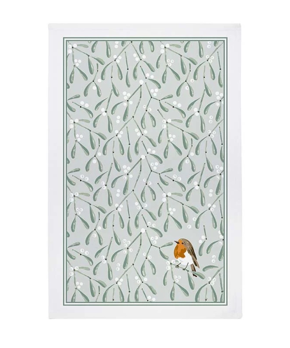 Linge de cuisine - Torchon rouge gorge