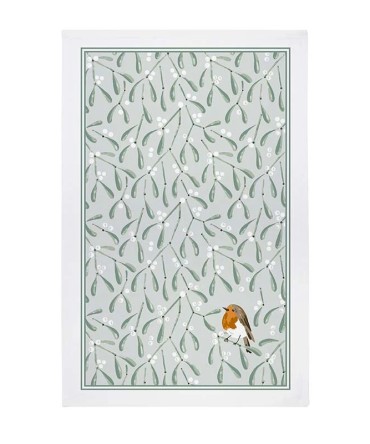 Linge de cuisine - Torchon rouge gorge