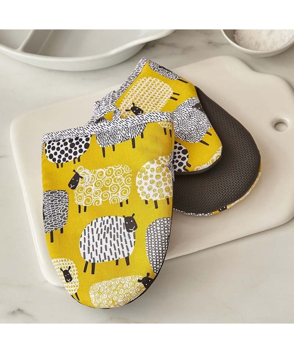 Gant de cuisine vendu par paire, design moutons