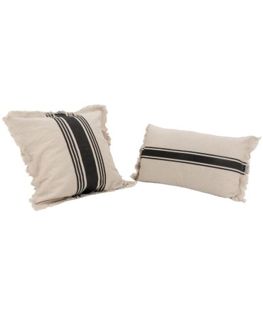 Coussin à rayures
