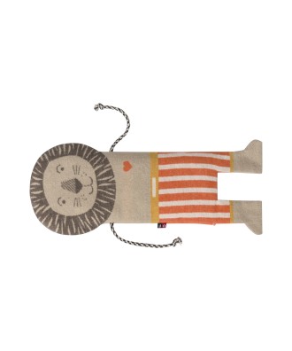 Plaid - Couverture enfant poupée doudou lion