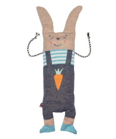 Plaid - Couverture enfant poupée doudou lapin