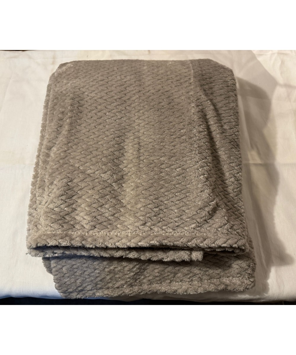 Plaid - Couverture Espiga perle