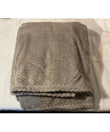 Plaid - Couverture Espiga perle