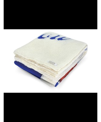 Plaid - Couverture en laine, motif vintage snow