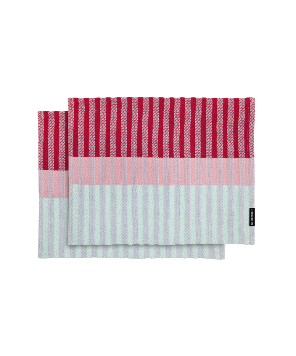 Set de table (2 pièces) en coton, coloré Vivi