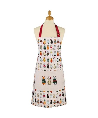 Tablier de cuisine chats Noël