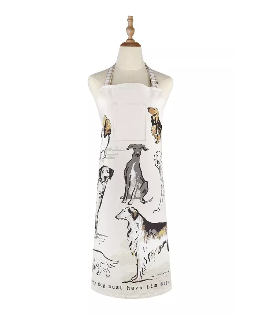 Tablier de cuisine country dogs