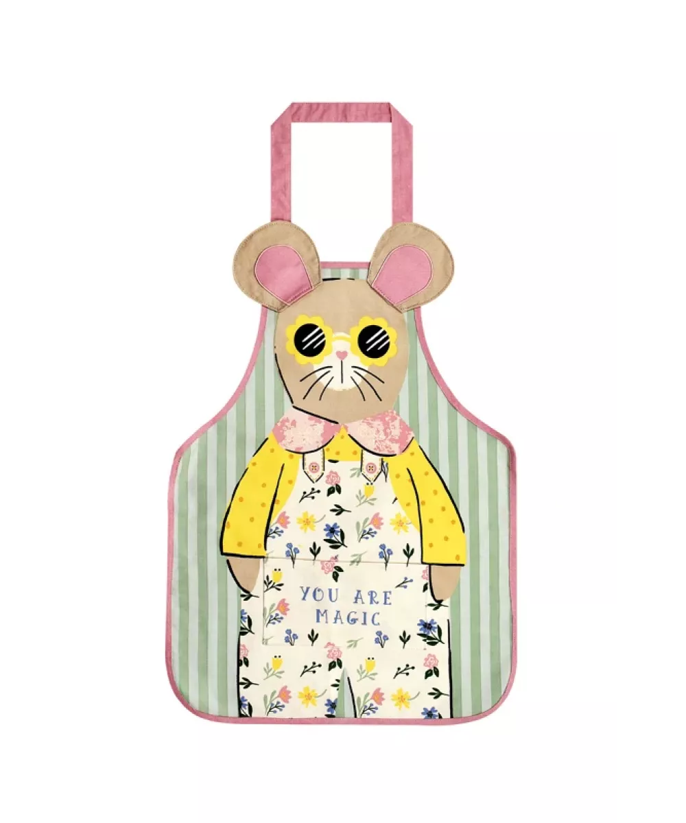 Tablier de cuisine enfant souris en PVC