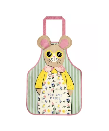 Tablier de cuisine enfant souris en PVC