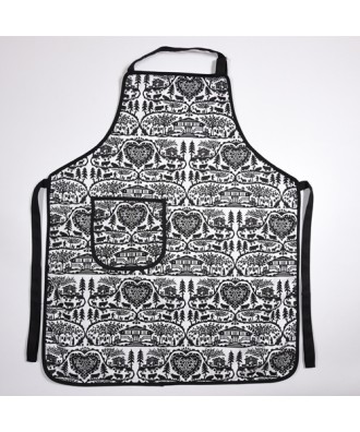 Tablier de cuisine motif montée à l'alpage