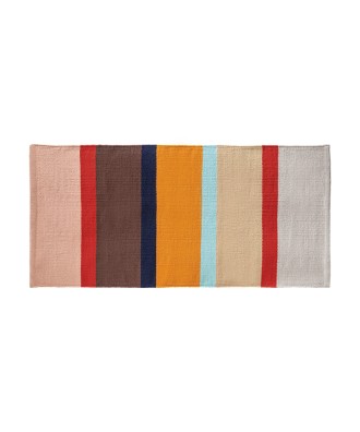 Tapis de couloir en coton, coloré zaza