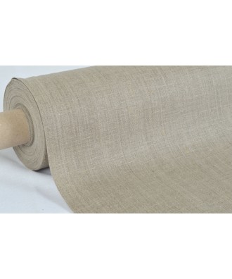 Tissu enduit en lin naturel 150cm pour vos nappes