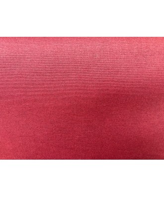 Tissu enduit rouge uni en coton 160cm pour vos nappes